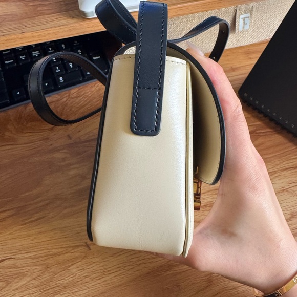 Celine Bi Color NANO TRIOMPHE BAG IN SHINY CALFSKIN - Picture 7 of 12